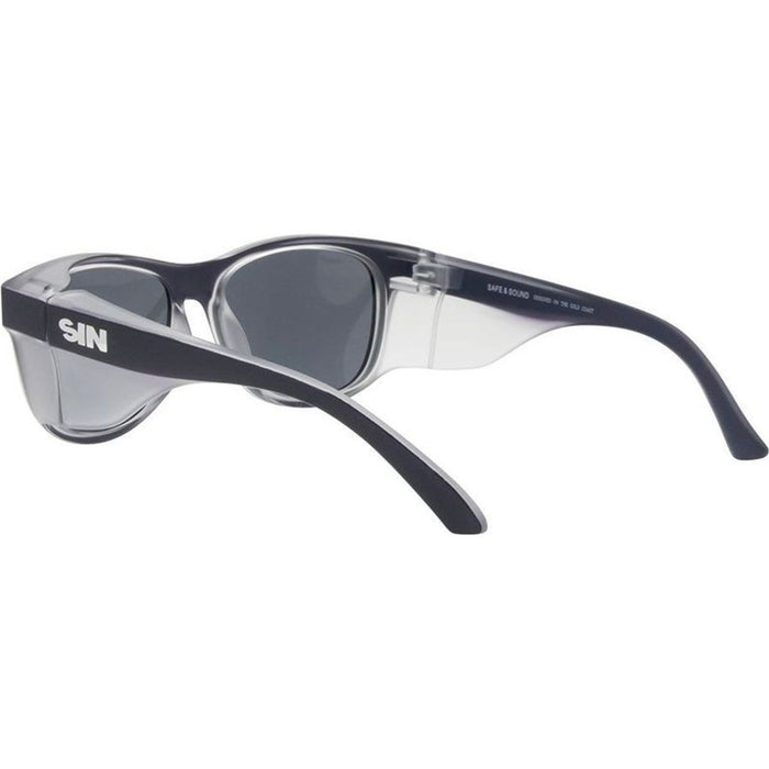 Safe & Sound Safety, Matte Navy/Smoke Lenses