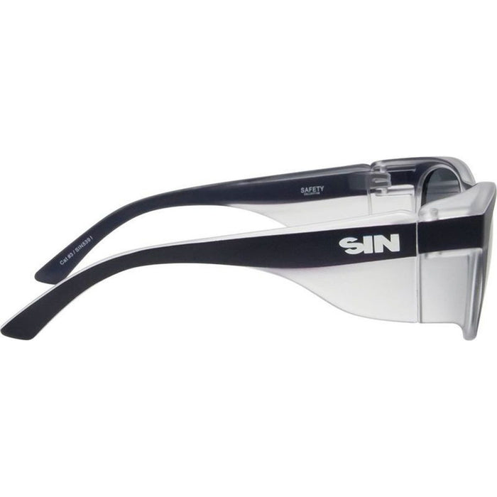 Safe & Sound Safety, Matte Navy/Smoke Lenses