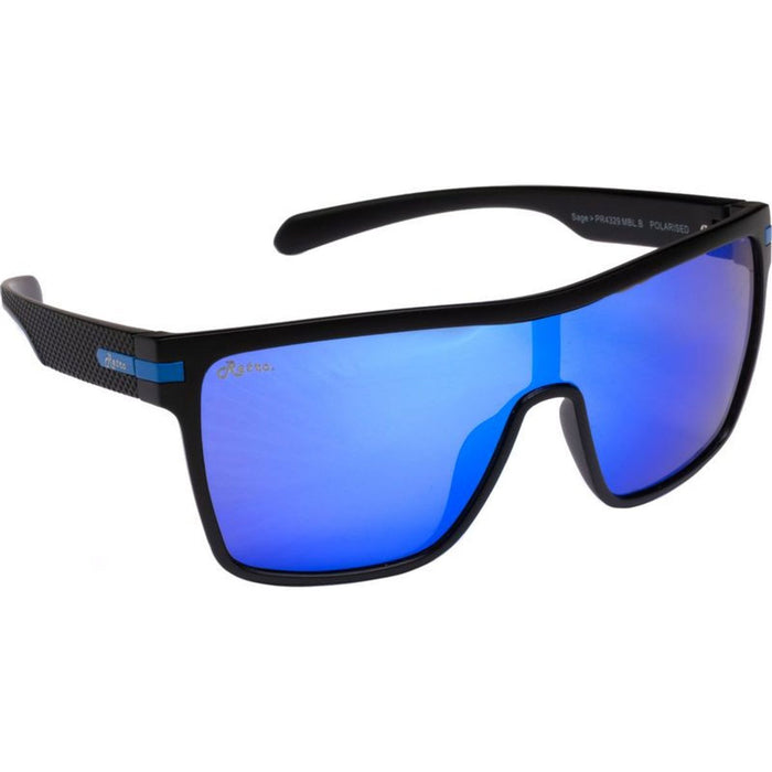 Sage, Matte Black/Blue Mirror Polarised Lenses