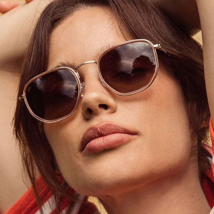 Saint, Crystal Rose/Brown Gradient Polarised Lenses