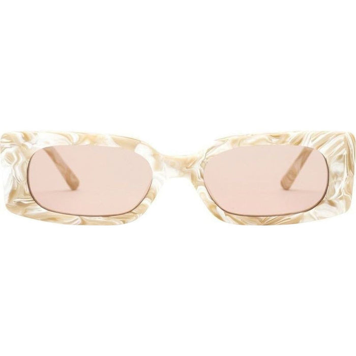 Salome, White Onyx/Rose Lenses