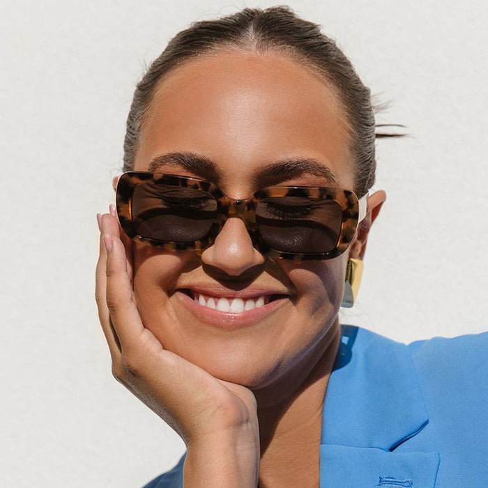 Sandy, Tea Tort/Brown Polarised Lenses