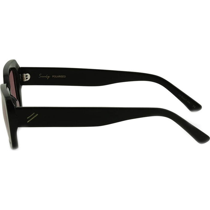 Sandy, Black/Light Rose Polarised Lenses