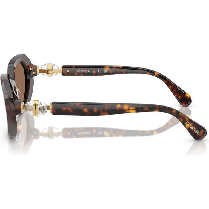 SK6028, Dark Havana/Dark Brown Lenses