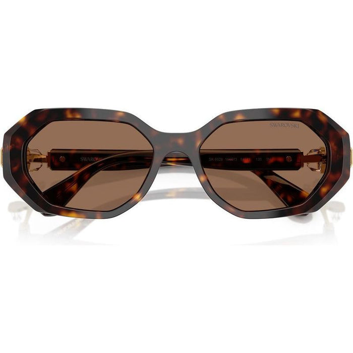 SK6028, Dark Havana/Dark Brown Lenses