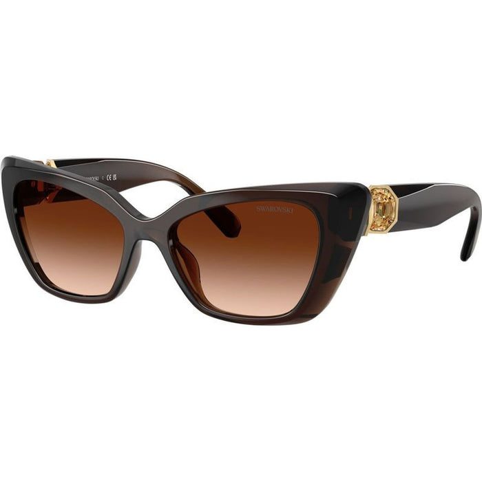 SK6047, Transparent Brown/Brown Gradient Lenses
