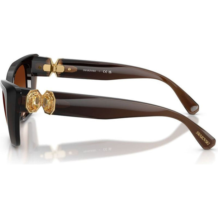 SK6047, Transparent Brown/Brown Gradient Lenses