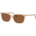 SK6064D, Milky Beige/Bronze Lenses