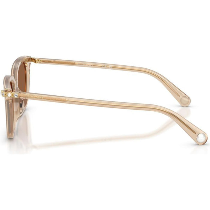 SK6064D, Milky Beige/Bronze Lenses