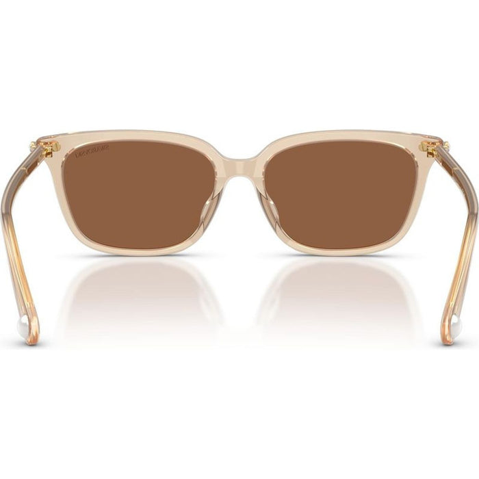 SK6064D, Milky Beige/Bronze Lenses