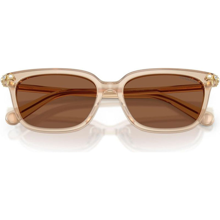 SK6064D, Milky Beige/Bronze Lenses