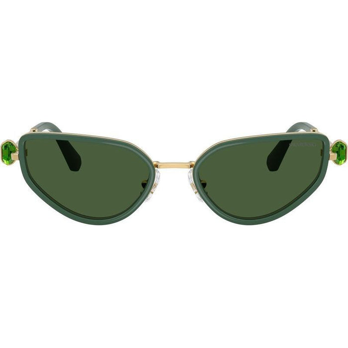 SK7027, Gold/Dark Green Lenses
