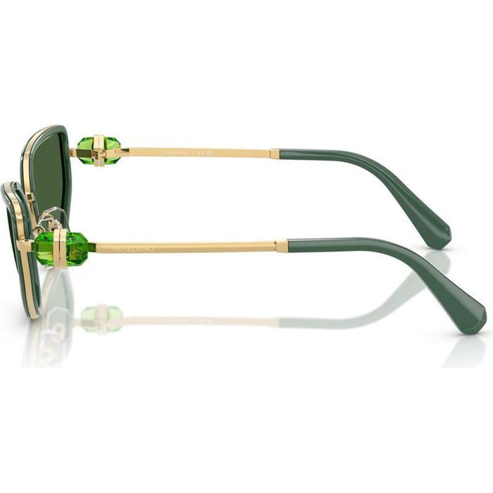 SK7027, Gold/Dark Green Lenses