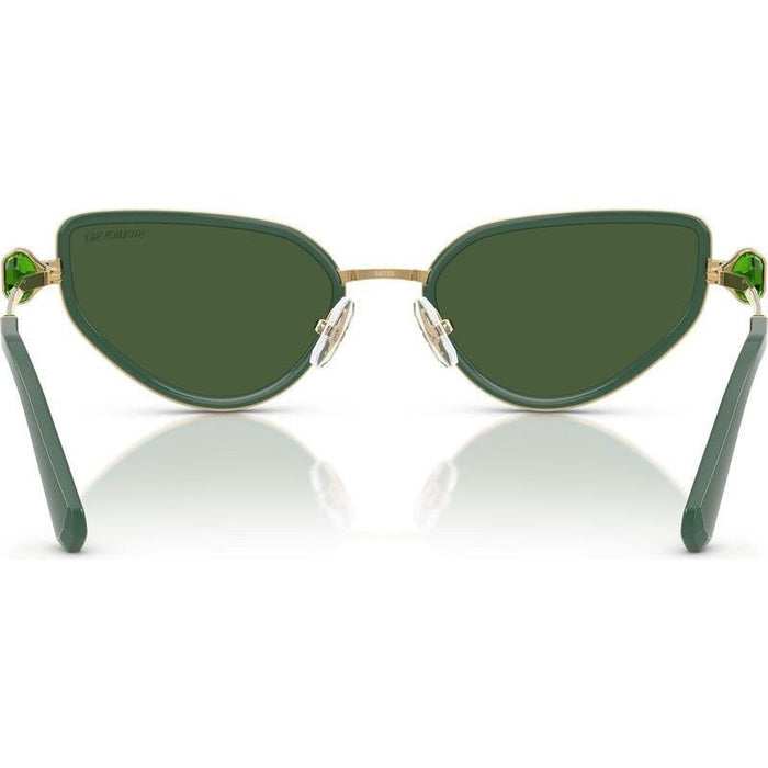 SK7027, Gold/Dark Green Lenses