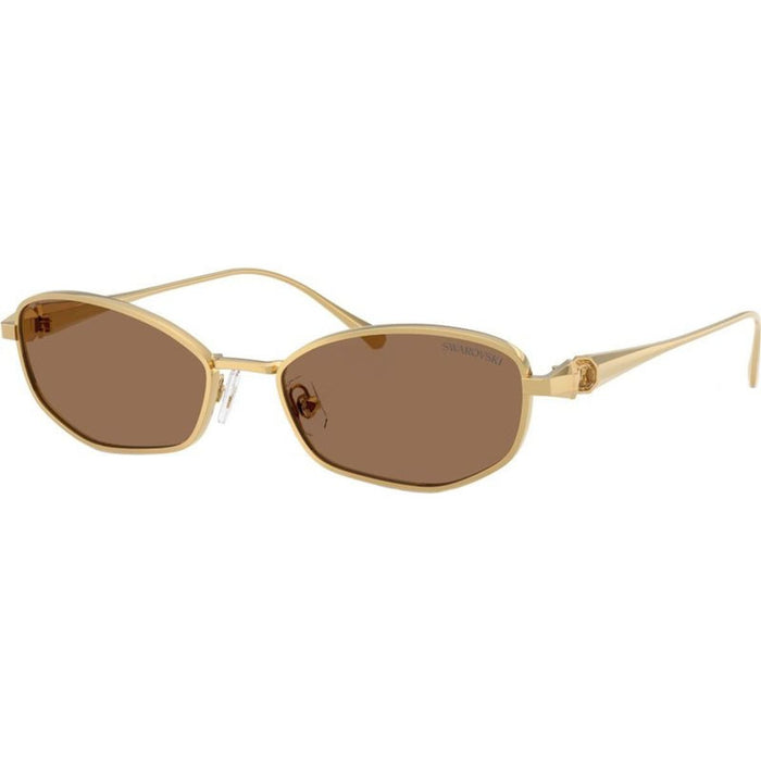 SK7042, Gold/Dark Brown Lenses