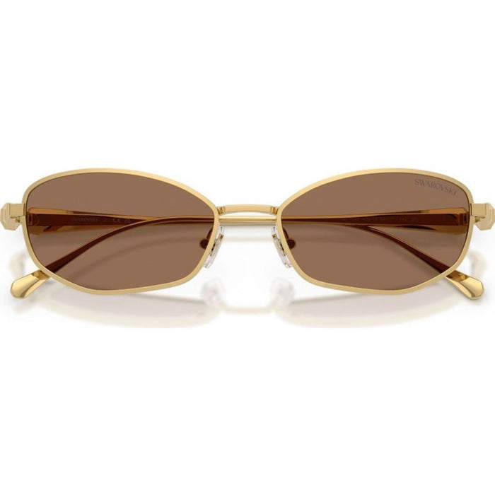 SK7042, Gold/Dark Brown Lenses