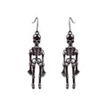 Skeleton Alloy Earrings - FloofChonk