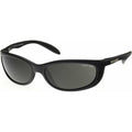 Sleek, Matte Black/Glass Grey Polarised Lenses