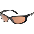 Sleek, Matte Black/Glass Copper Photochromic Polarised Lenses