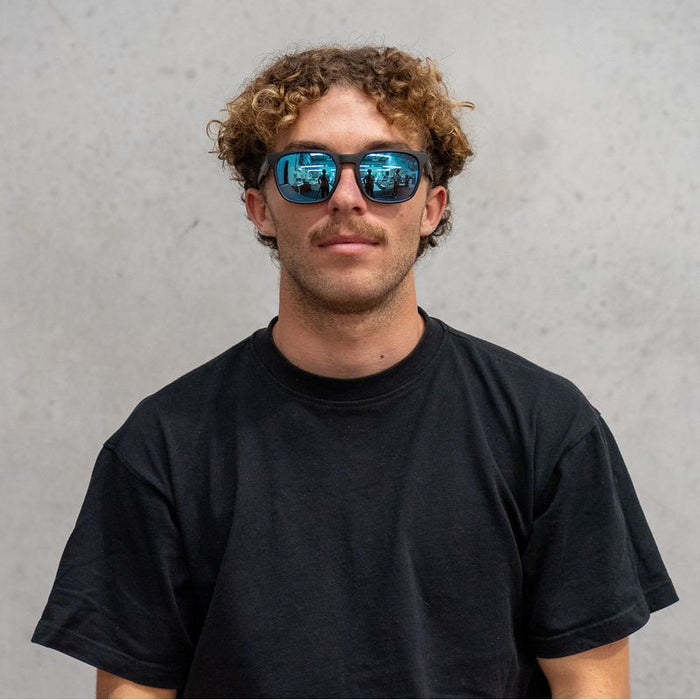 Slip, Matte Black H2O/Blue LL Ionised Polarised Lenses