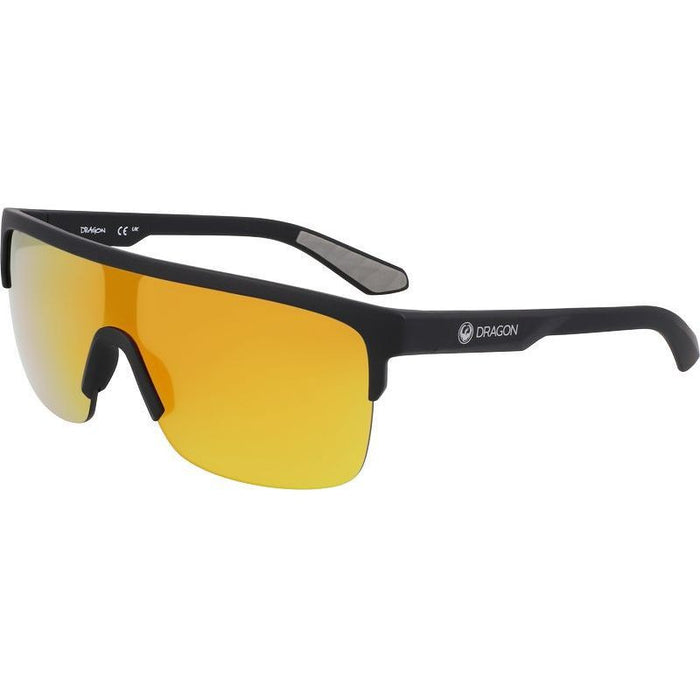 Slotted, Matte Black/Red LL Ionised Lenses