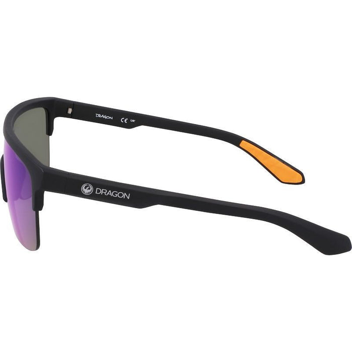Slotted, Matte Black/Blue LL Ionised Lenses