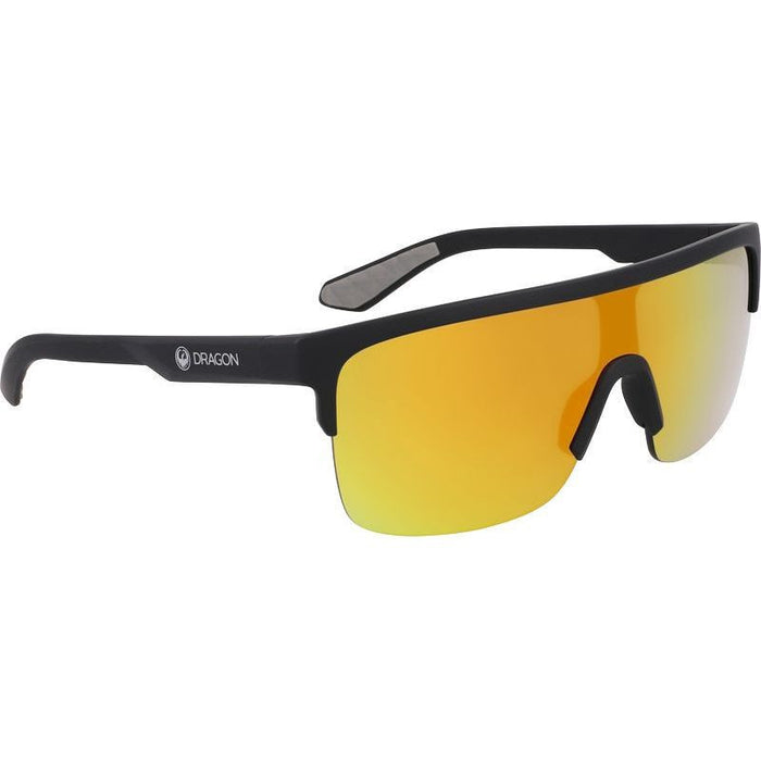 Slotted, Matte Black/Red LL Ionised Lenses