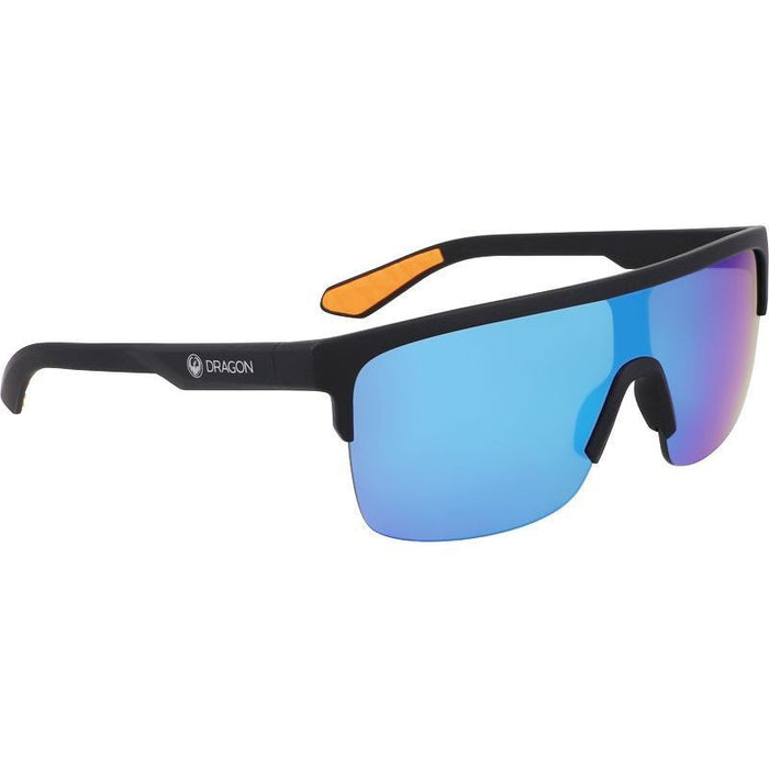 Slotted, Matte Black/Blue LL Ionised Lenses