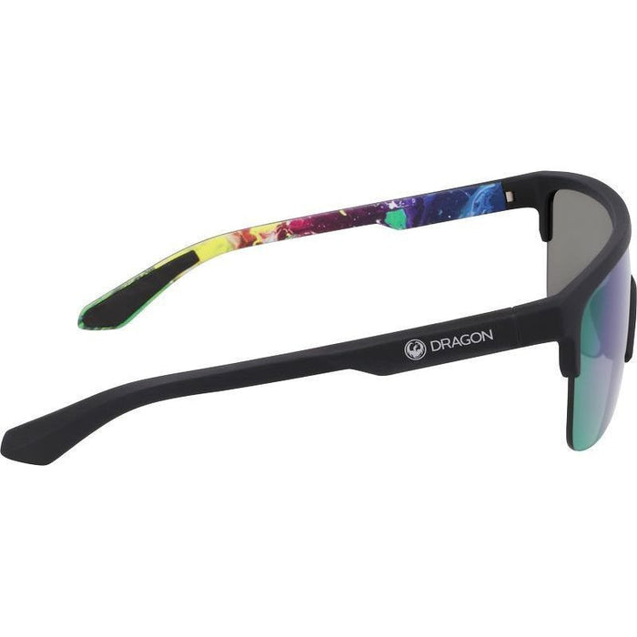 Slotted, Matte Black Multi/Green LL Ionised Lenses