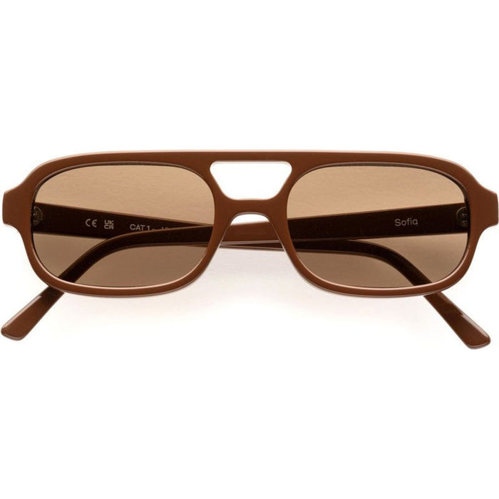 Sofia, Cinnamon/Brown Lenses