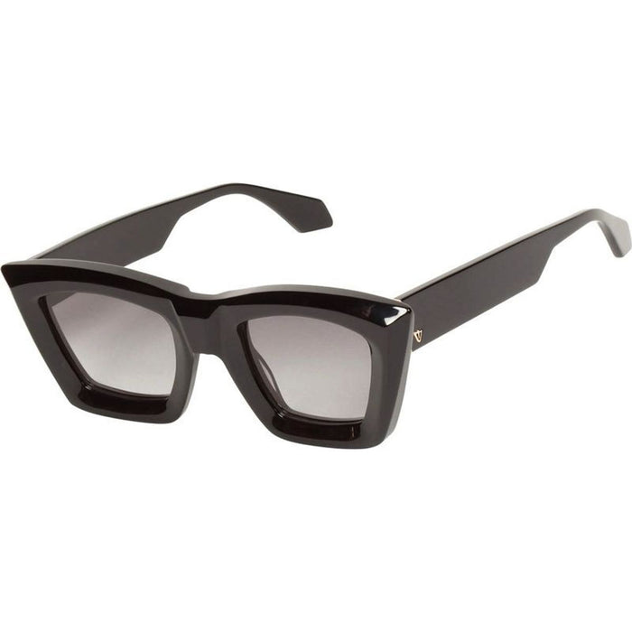 Soho, Gloss Black with Silver Metal/Black Gradient Polarised Lenses