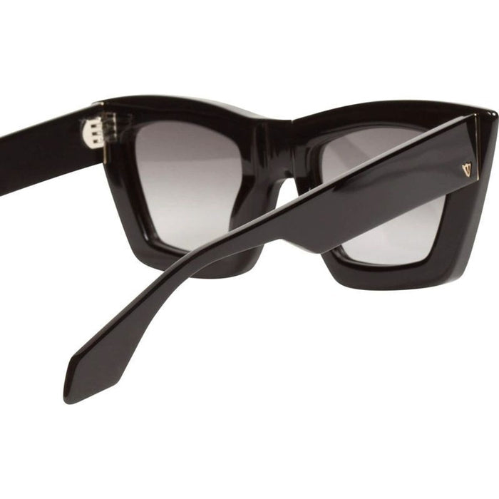 Soho, Gloss Black with Silver Metal/Black Gradient Polarised Lenses