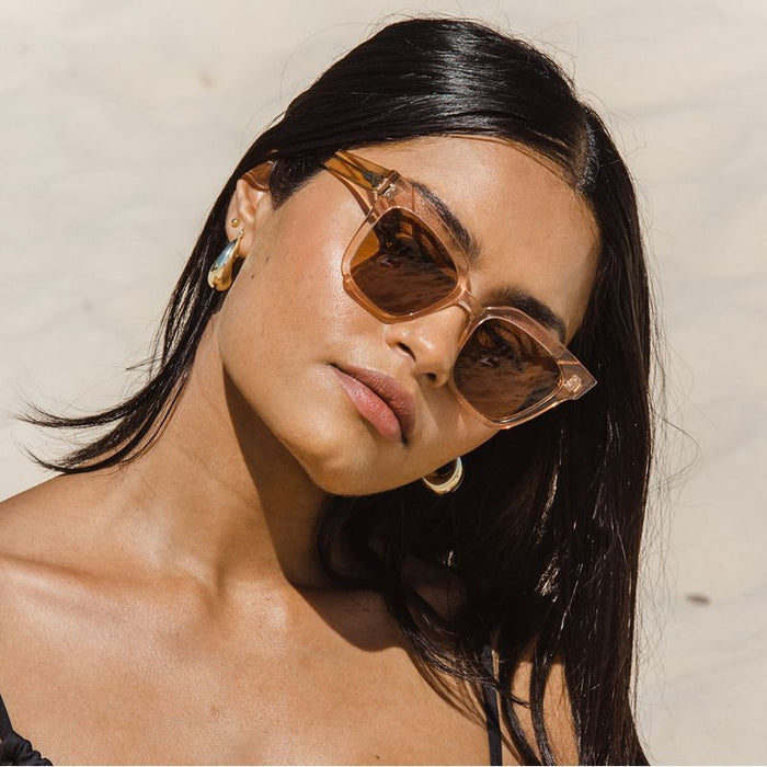 Sol, Eco Crystal Rose/Brown Gradient Polarised Lenses