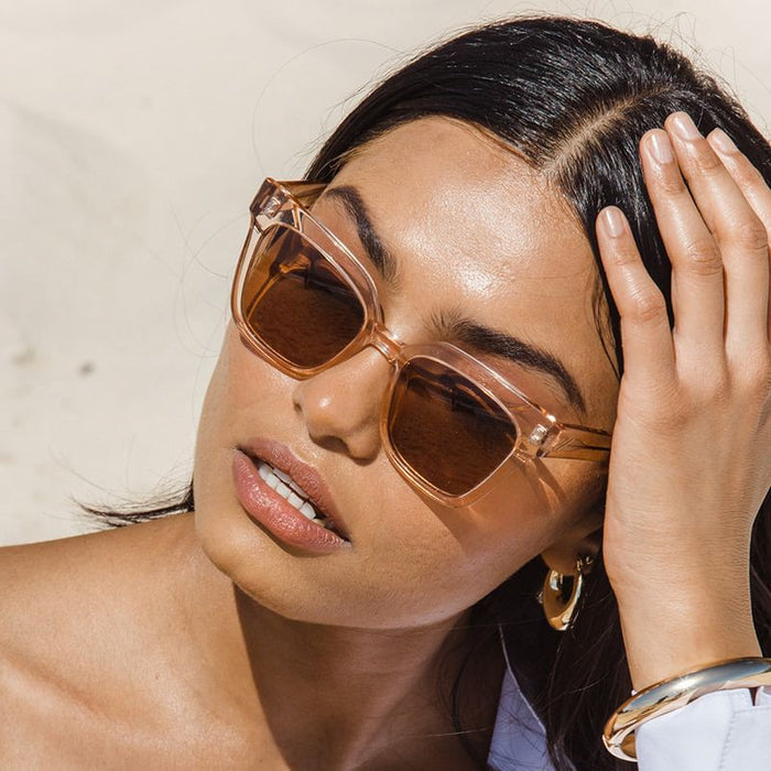 Sol, Eco Crystal Rose/Brown Gradient Polarised Lenses