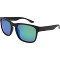 Spartan, Matte Black/Green Mirror Polarised Lenses