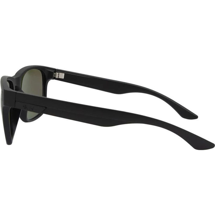 Spartan, Matte Black/Green Mirror Polarised Lenses