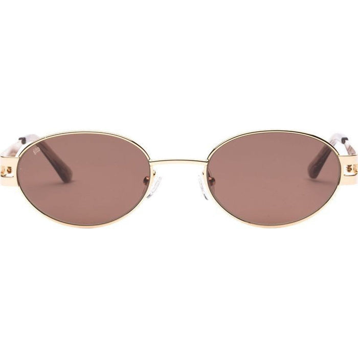 Stevie, Gold and Chintz/Coffee Lenses
