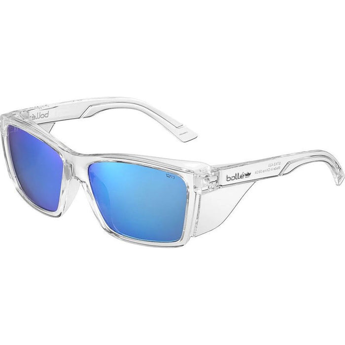 STKS 420, Crystal/Cobalt Flash Mirror Polarised Lenses