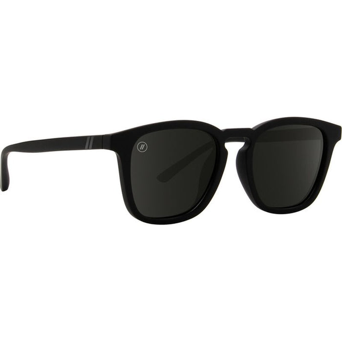 Blenders Sydney Soul Singer Matte Black Grey Polarised Angle