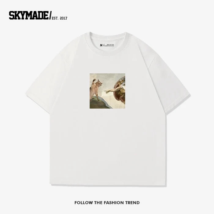 T-shirt Adam et Chat