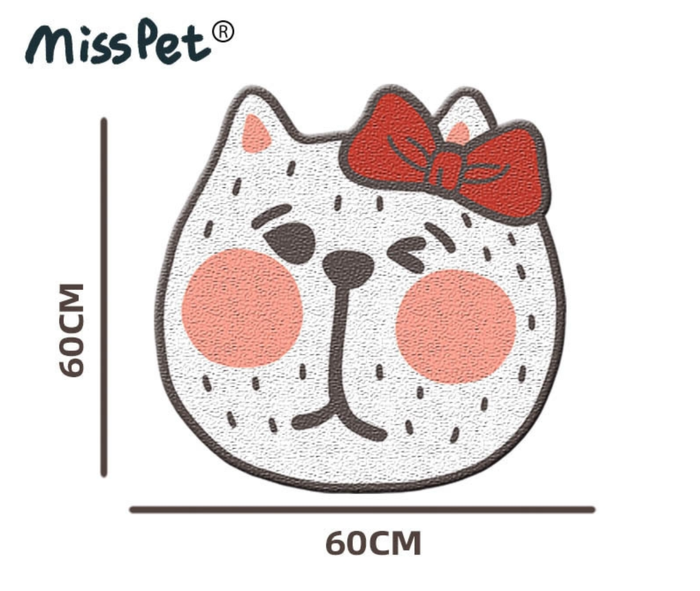 Tapis de litière pour chat MISSPET - Miss Wink 60x60cm