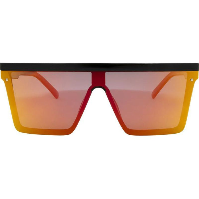 The Bar, Black/Red Flash Mirror Polarised Lenses