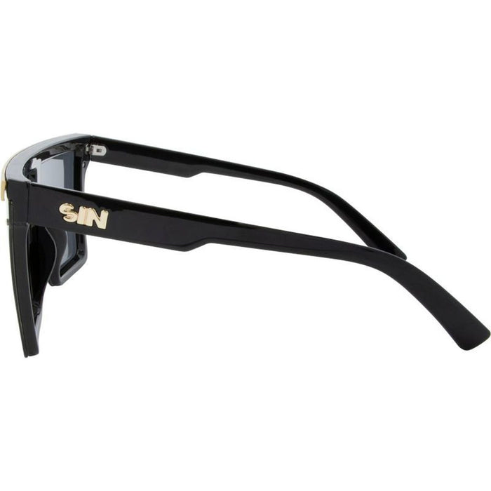 The Bar, Black and Matte Gold/Smoke Polarised Lenses