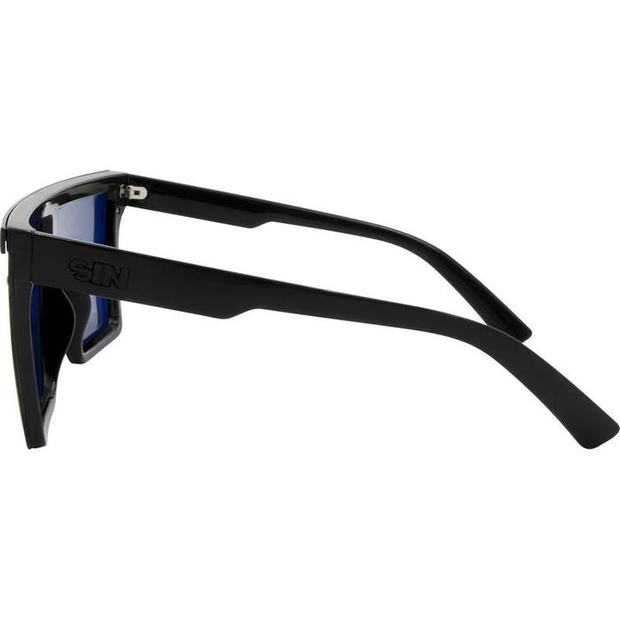 The Bar, Black/Red Flash Mirror Polarised Lenses