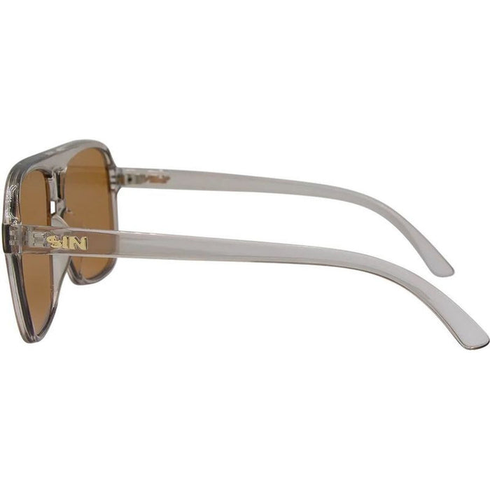 The Duke, Crystal Sand/Brown Polarised Lenses