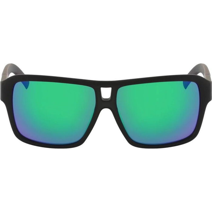 The Jam, Matte Black H20/Green Ionised LL Polarised Lenses