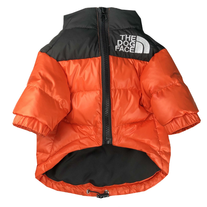 The Official Dog Face Down Puffer Coat