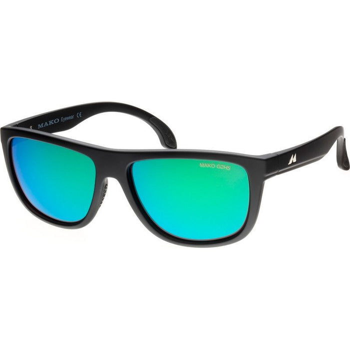Tidal, Black/Rose Green Mirror Glass Polarised Lenses