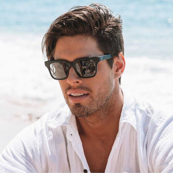 Tide, Matte Dark Tort/Grey Polarised Lenses