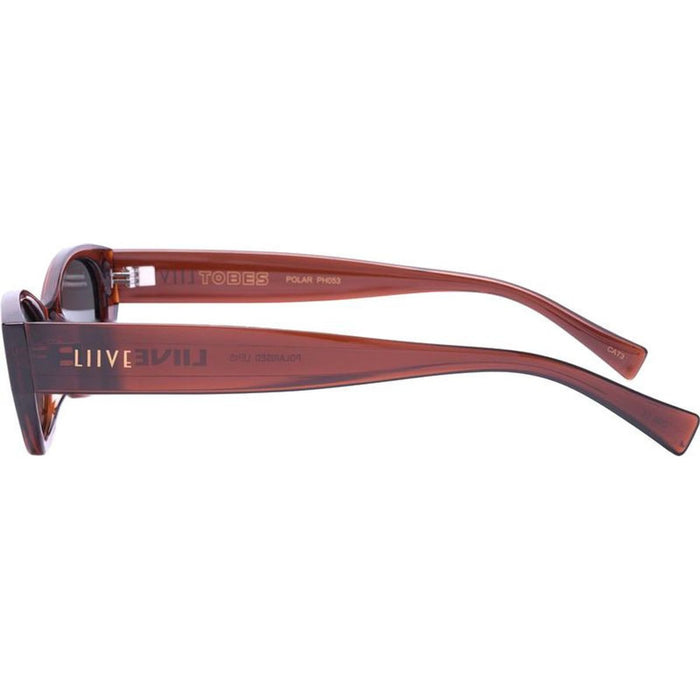 Tobes, Cola/Grey Polarised Lenses